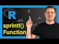 sprintf Function Example Return Percent Leading Blanks or Zeros Character String Numbers