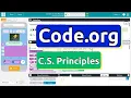 Code org Lesson 3 2A Lists Practice Tutorial with Answers Unit 6 C S Principles
