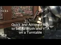 Quick \u0026 Easy Way to Set Azimuth \u0026 VTA on a Turntable