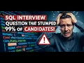 SQL Interview Question on Employee Attendance Real-World Query Day 7