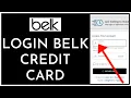 Belk Credit Card Login How to Sign in Belk Credit Card Account 2023