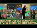 Lagu Ireland Stuns Hungary!  Everyone Goes Nuts.  (Wild, emotional reactions to an unbelievable victory)