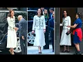 Download Lagu Catherine Radiant In White Self-Portrait Dress And Aquazzura Heels At The National Portrait Gallery