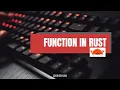 Function in Rust