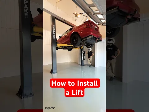 How to Install a Car Lift in your Garage