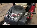 How to easily remove a spark plug on a Kohler courage 20 HP