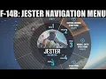 F-14B Tomcat AI Jester Navigation Menu Tutorial DCS WORLD