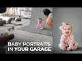 Natural Light Baby Portraits in a Garage Master Your Craft