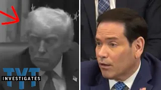 Rubio Confronted With Video Of Trump Allegedly SLEEPING