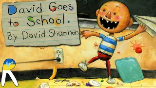 David Goes To School Animated Read Aloud Book For Kids 