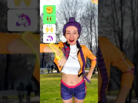 TikTok dances tutorials Unicorn | Shorts by Anna Kova #edit #cosplay #dance