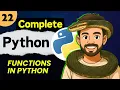 Lec 22 Function in Python Python Full Course 2025