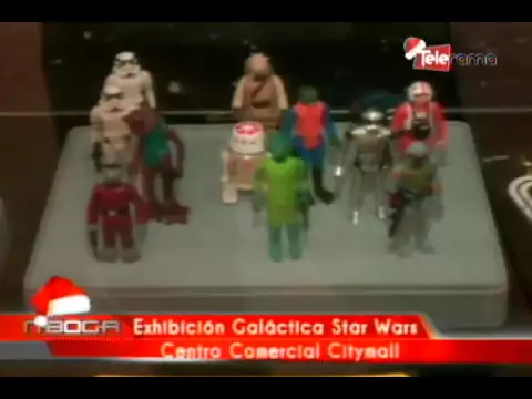Exhibición galáctica Star Wars Centro Comercial Citymall