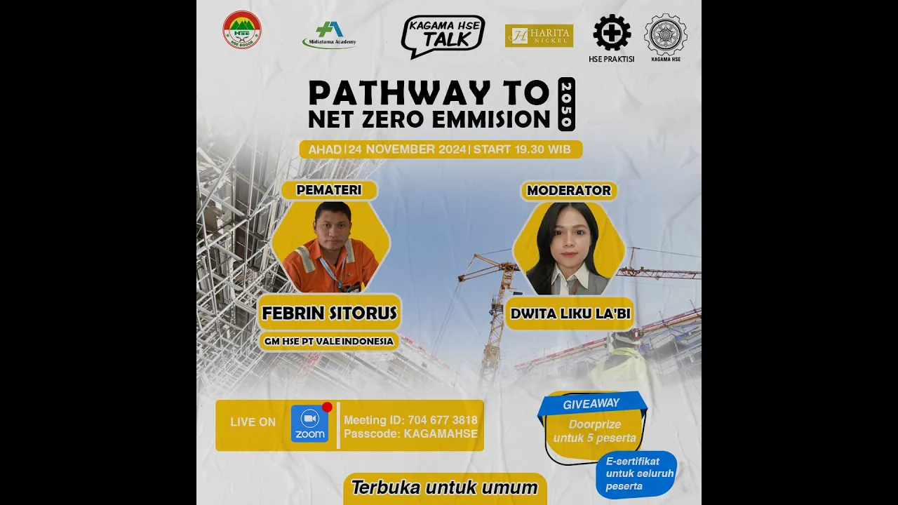 Pathway to Net Zero Emmision 2050 - Kagama HSE Talk