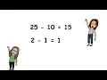 SUBTRACTION Solving story problems with Bitmojis