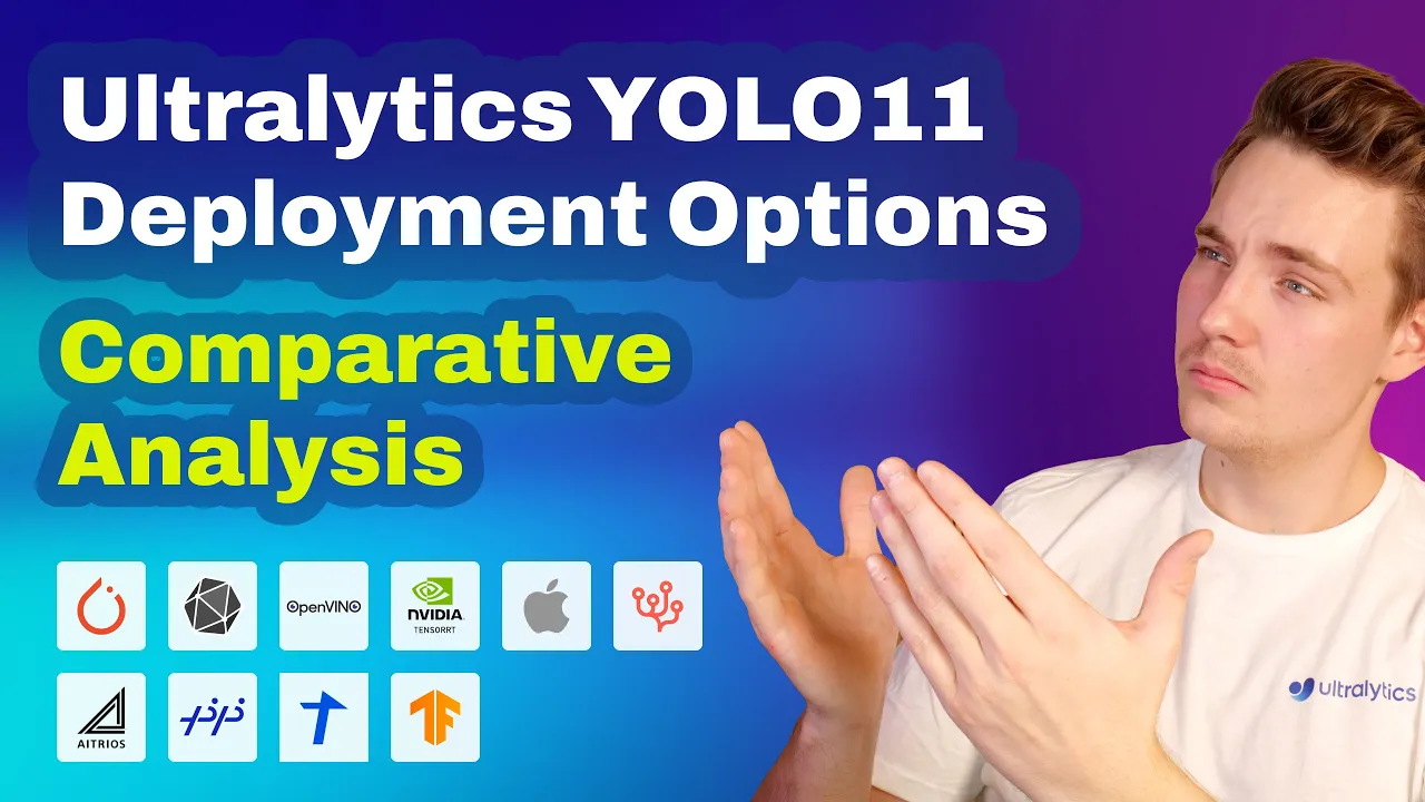 How to Choose the Best Ultralytics YOLO11 Deployment Format for Your Project | TensorRT | OpenVINO 🚀