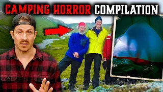 Top 5 Bingeable SCARY STORIES • Camping Horror Edition