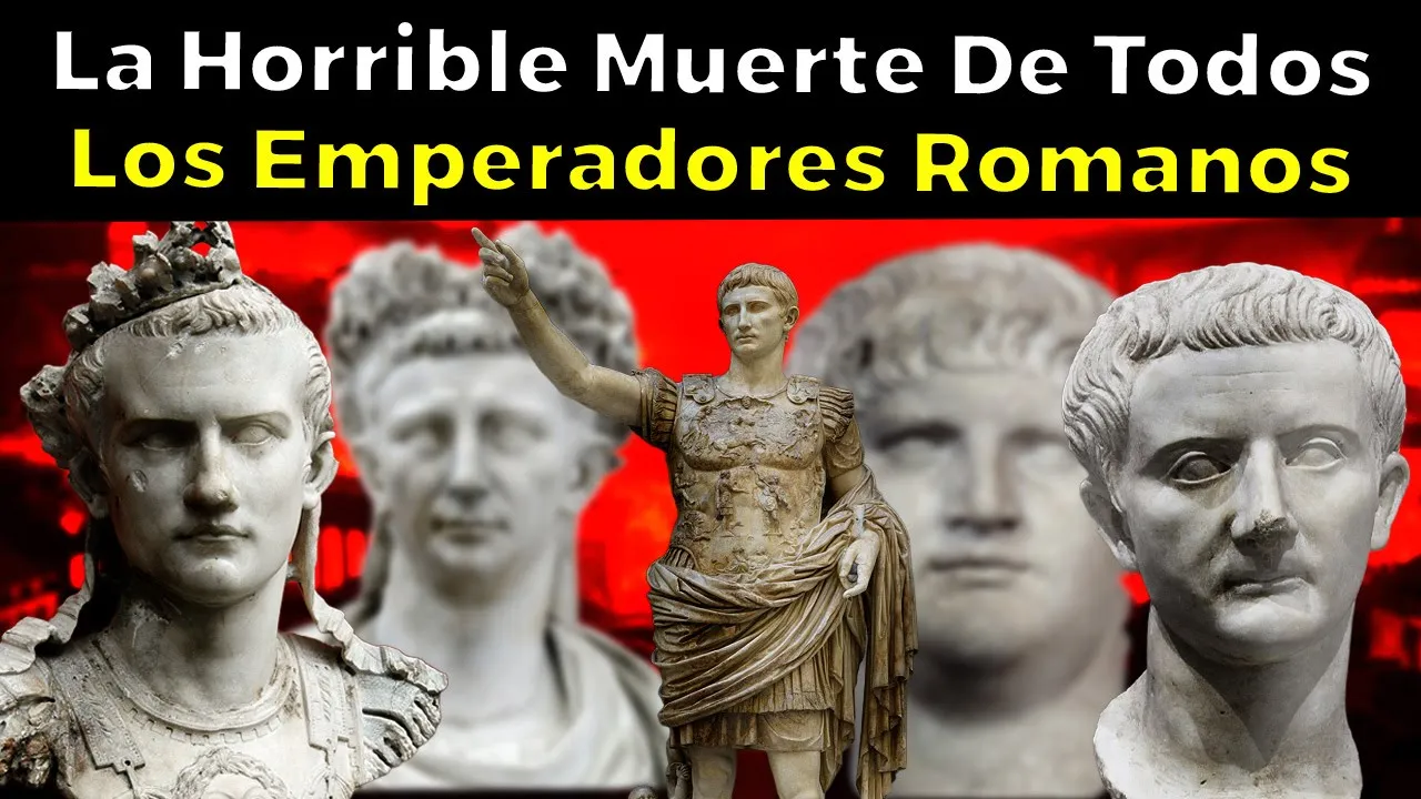 Así Fue la Horrible MUERTE de Todos Los Emperadores Romanos (27 a.C. al 235 d.C.)
