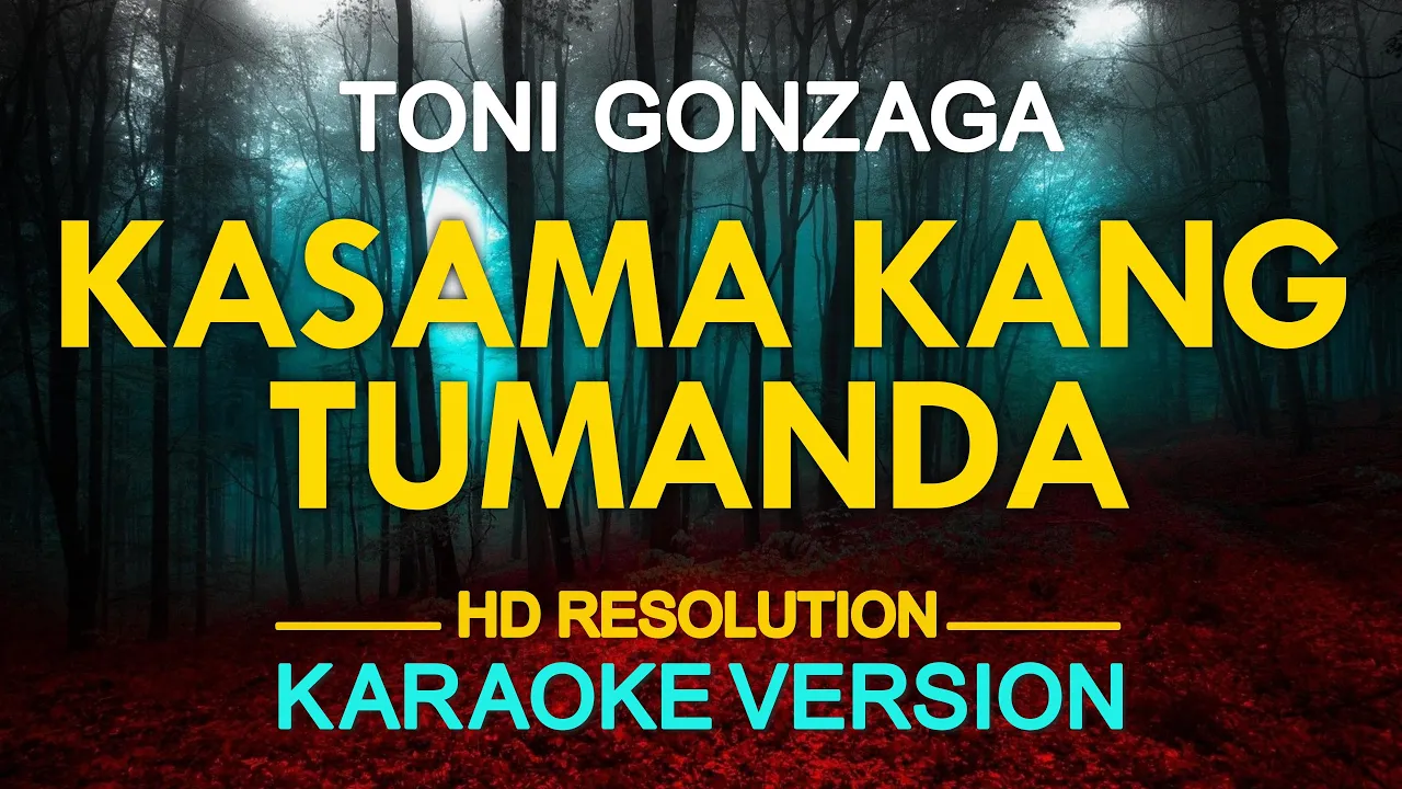 KASAMA KANG TUMANDA - Toni Gonzaga (Lyrics by Ogie Alcasid) 🎙️ [ KARAOKE ] 🎶