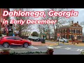 Walking Through a Real Hallmark Christmas Town Dahlonega Georgia Square Tour