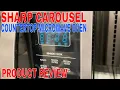 Sharp Carousel 1 4 Cu Ft 1100W Countertop Microwave Oven