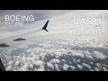United Airlines 737-900 Full Flight 4K Window Seat Houston IAH to Dallas DFW - UA584