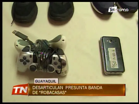 Desarticulan presunta banda de Robacasas