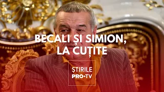 Becali și Simion, la cuțite. "Asta n-am mai acceptat”