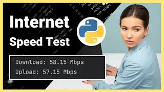 Python Internet Speed Test Tutorial 2022 Fast Easy