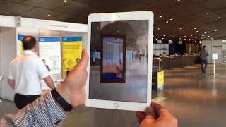 Augmented Reality Portal Demo at the Millennium Centre Cardiff