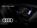 Audi Tech Tutorial Apple Music Login