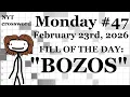 Monday 26 DOWNS ONLY CHALLENGE -