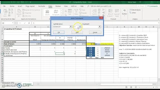Using Solver in Excel Office 365 to solve Linear Programming Problem