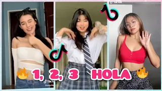1 2 3 hola tiktok dance trends