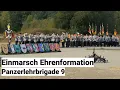 Download Lagu Einmarsch Ehrenformation Panzerlehrbrigade 9 mit Regimentsgruß - alle Truppenfahnen vereint