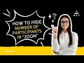How to Hide the Number of Participants in Zoom