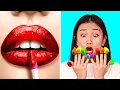 Download Lagu 1000 LAYERS CHALLENGE || 100+ Layers of Food \u0026 100+ Coats of Make Up! Funny Game by 123 GO! SCHOOL