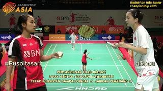 Download Mutiara Ayu Puspitasari (INA) vs Shou Qun Yu (CHN) - WS U19 - SF | BAJC 2023 MP3