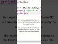 Calculate Dot Product of arrays using Numpy Dot