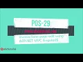 POS-29 Invoice calculate subtotal add row remove row using AngularJS ASP NET C