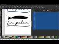 InkScape and InkStitch - Converting PNG Fish Logo to Vector Format and Converting to Embroidery