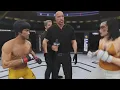 PS5 Bruce Lee vs Ashley Tervort Hot Girls EA Sports UFC 4