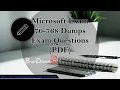 Download 2019 Latest Microsoft Certification Exam 70 768 Dumps PDF