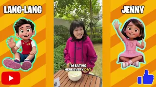 Langlang and Jenny's funny compilation. #funny #comedyvideos