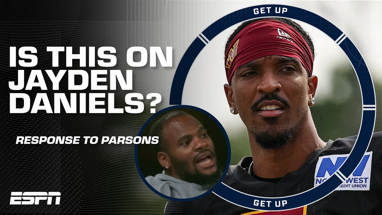 Micah Parsons says Jayden Daniels 'PROBABLY LOST' DAN QUINN HIS JOB 😱 Get Up responds 🗣️