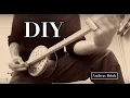 SLIDE BLUES GUITAR on a One String DIY Diddley Bow