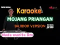 Download Lagu MOJANG PRIANGAN KARAOKE LIRIK ||NADA WANITA Dm||BAJIDOR VERSION||AUDIO HQ||