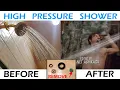 High Pressure Shower Head Fix Low Water Pressure - Remove Restrictor