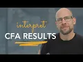 How to Interpret CFA Results