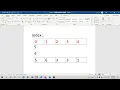 Unsorted List using Array - 2